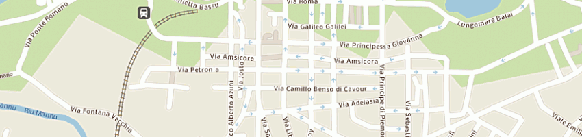 Mappa della impresa locci maria clara a PORTO TORRES