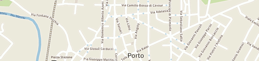 Mappa della impresa la nuova sardegna giornale quotidiano a PORTO TORRES