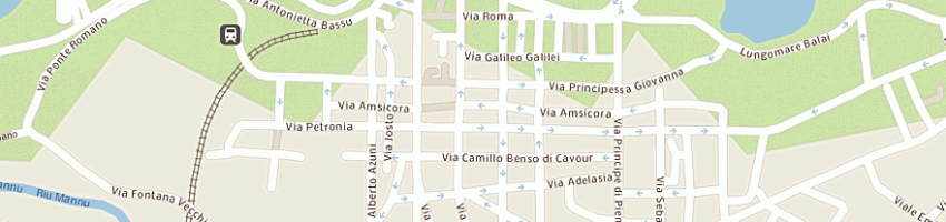 Mappa della impresa pubblisardegna di cualbu mauro a PORTO TORRES