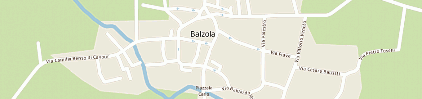 Mappa della impresa costanzo di costanzo giuseppe e c sas a BALZOLA