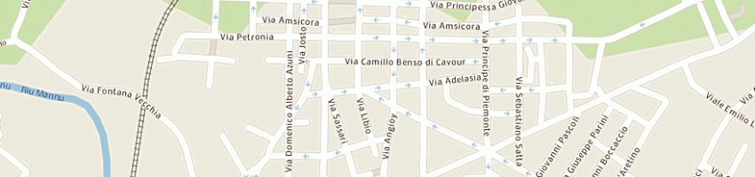 Mappa della impresa poddighe giampiero a PORTO TORRES