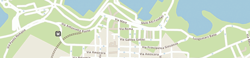 Mappa della impresa ceramiche dm a PORTO TORRES