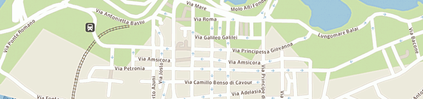 Mappa della impresa solinas francesco a PORTO TORRES