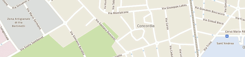 Mappa della impresa parrocchia madonna di lourdes a VERCELLI