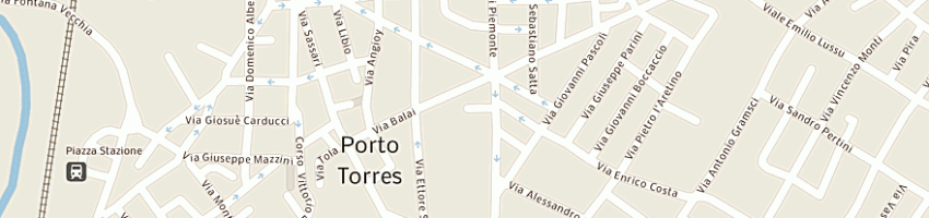 Mappa della impresa gaspa salvatore a PORTO TORRES