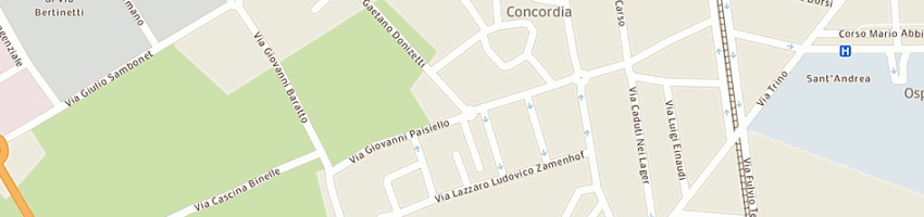 Mappa della impresa licchelli luca a VERCELLI