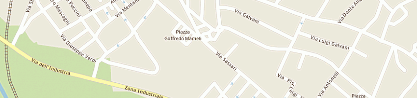 Mappa della impresa terrazzegiardini srl a PORTO TORRES