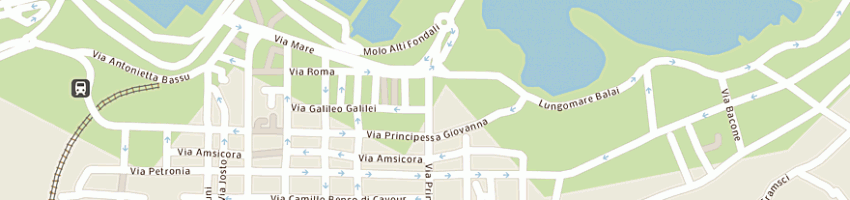 Mappa della impresa autoscuola americio snc di sechi salvatore a e tonino a PORTO TORRES