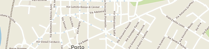 Mappa della impresa antares piccola societa' cooperativa sociale arl a PORTO TORRES
