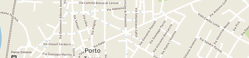 Mappa della impresa rum antonio e umberto snc a PORTO TORRES