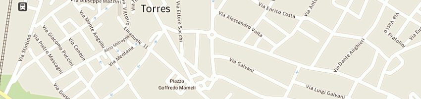 Mappa della impresa ambulatorio veterinario assto dott preti c m dottssa napoletano i dottssa mollica a PORTO TORRES