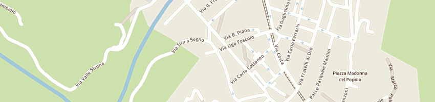 Mappa della impresa rio - snc di rio munari e figli a OMEGNA