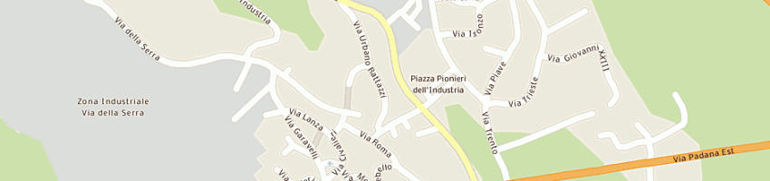 Mappa della impresa banca intesa spa a QUATTORDIO