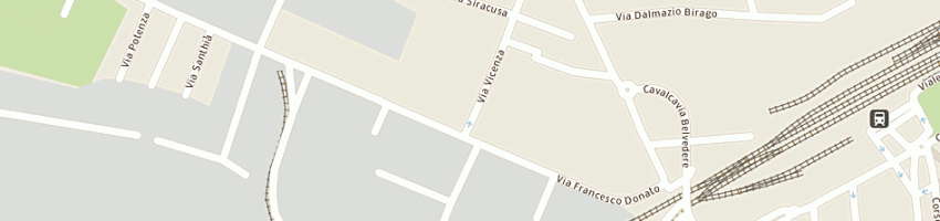 Mappa della impresa pgs pro belvedere a VERCELLI