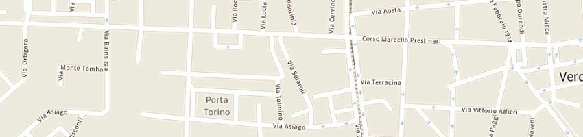 Mappa della impresa monteleone giuseppe a VERCELLI