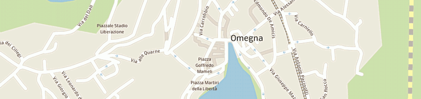 Mappa della impresa centro baby di pratici a OMEGNA