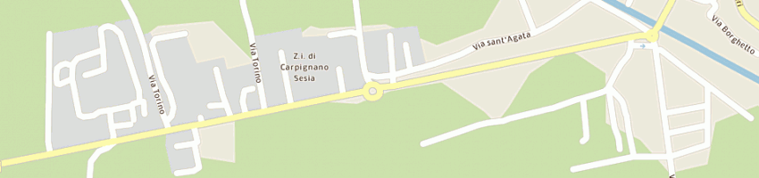 Mappa della impresa goglio maurizio a CARPIGNANO SESIA