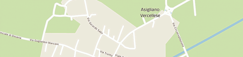 Mappa della impresa os ferro di olmo stefano a ASIGLIANO VERCELLESE
