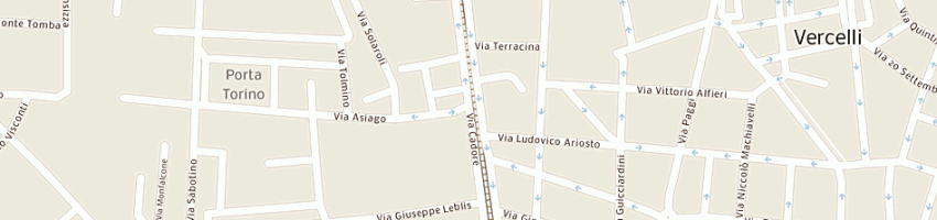Mappa della impresa leon snc di diego cuttaia e c a VERCELLI