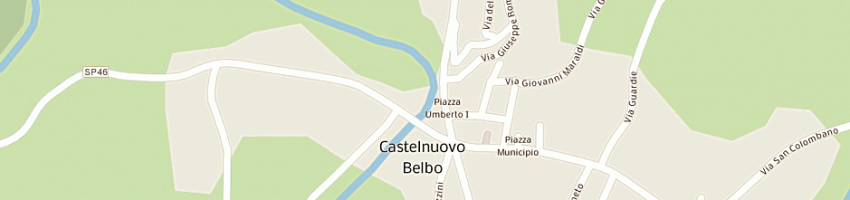 Mappa della impresa terzolo giancarlo a CASTELNUOVO BELBO