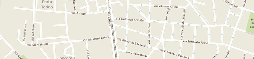 Mappa della impresa scala santo a VERCELLI