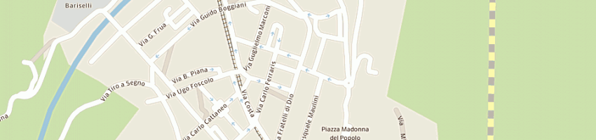 Mappa della impresa zanfra - srl a OMEGNA