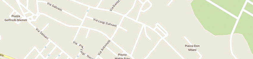 Mappa della impresa pippia pneumatici srl a PORTO TORRES