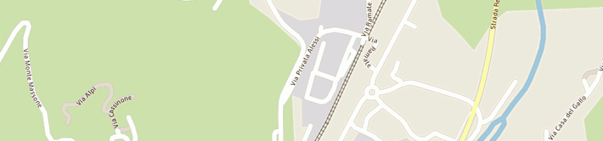 Mappa della impresa alessi spa a OMEGNA