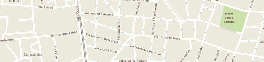 Mappa della impresa bessi antonello a VERCELLI