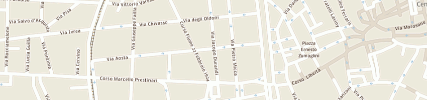 Mappa della impresa emmeduepi srl a VERCELLI