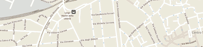 Mappa della impresa scuola media statale gaudenzio ferrari di vercelli a VERCELLI