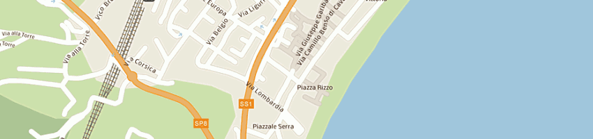 Mappa della impresa martignone roberta a SPOTORNO