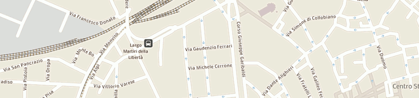 Mappa della impresa algosystem sas a VERCELLI
