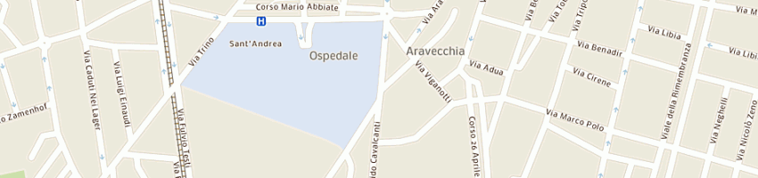 Mappa della impresa equitation line di lobascio elisabetta a VERCELLI