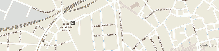 Mappa della impresa pietra dott claudio amministrazioni immobiliari a MILANO