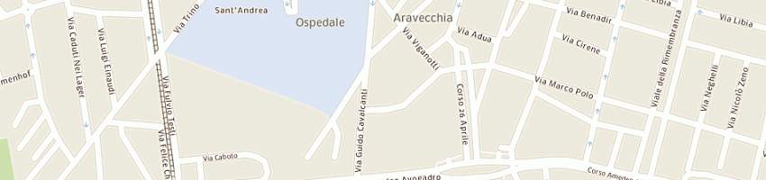 Mappa della impresa istit zooprofilattico sperpiemonte liguria valle d'aosta a VERCELLI