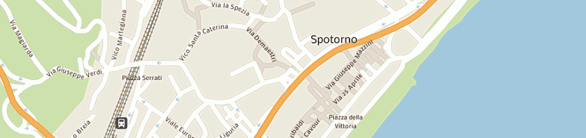 Mappa della impresa super bike di canepa fabrizio a SPOTORNO