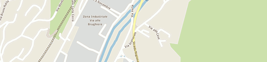 Mappa della impresa romanini gianpietro a OMEGNA