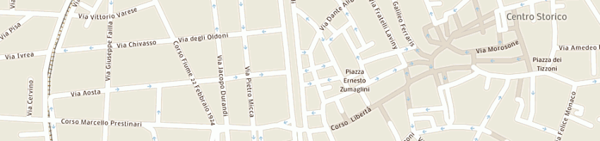 Mappa della impresa giancarlo furno srl ingegneria e architettura a VERCELLI