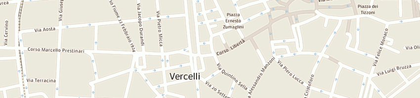 Mappa della impresa farmacia moderna dottssa laura scarrone a VERCELLI