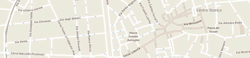 Mappa della impresa gandolfi giorgio a VERCELLI
