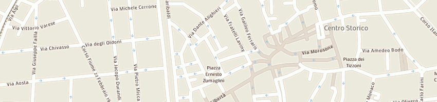 Mappa della impresa donnianni valerio a VERCELLI