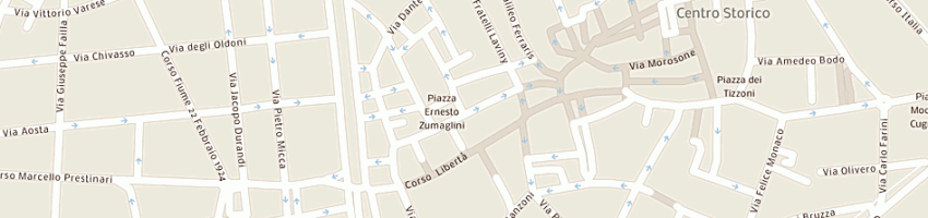 Mappa della impresa seh libri di mongiano alessandro e mongiano stefan a VERCELLI