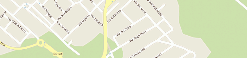 Mappa della impresa manunta marcello a PORTO TORRES