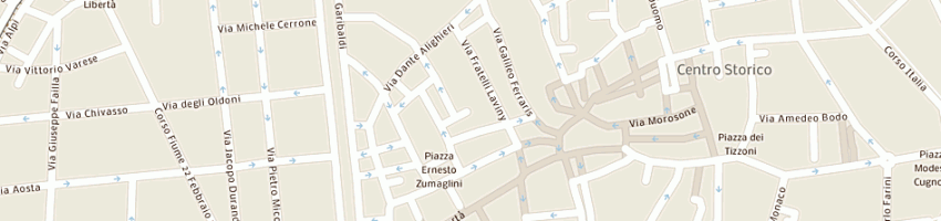 Mappa della impresa enasco 50 e piu' a VERCELLI