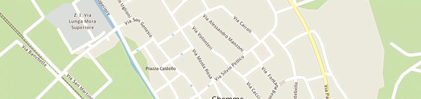 Mappa della impresa preda roberto a GHEMME