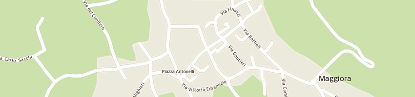 Mappa della impresa scuole elementari statali a MAGGIORA