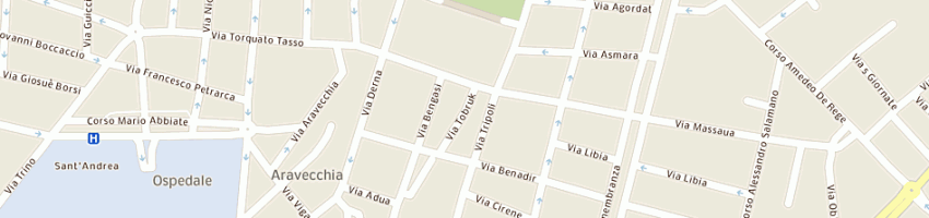 Mappa della impresa autovictor srl a VERCELLI