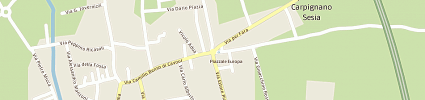 Mappa della impresa pescio nino a CARPIGNANO SESIA