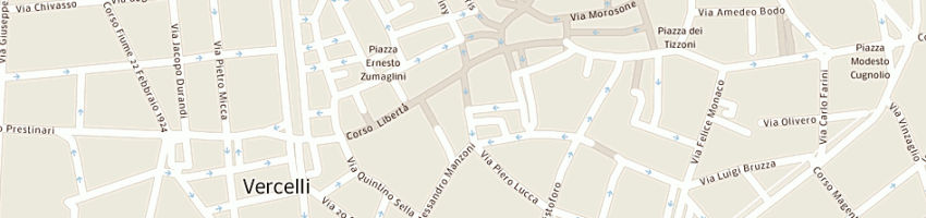 Mappa della impresa ciocchetti raggd brusa ragm cafasso ragr a VERCELLI